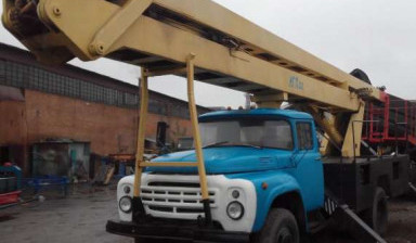 Объявление от АВП-Транс: «Автогидроподъемник-автовышка АГП-22 на базе ЗИЛ» 1 фото