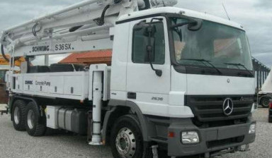 Объявление от АВП-Транс: «Бетононасос MERCEDES BENZ Actros 2636» 1 фото