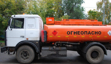 Объявление от Максим: «Перевозка ГСМ бензовозом МАЗ - 5337  Подробнее на» 1 фото