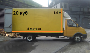 Объявление от Vadim: «Грузоперевозки Сочи Краю РФ Газель 5 метр» 1 фото