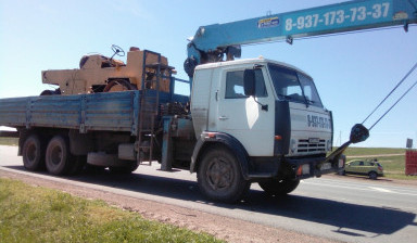 Объявление от Дмитрий: «Аренда манипулятора kamaz» 1 фото