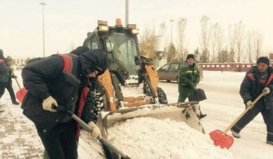 Объявление от Azamat: «Уборка вывоз снега,мусора» 1 фото