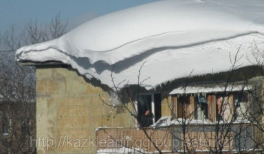 Объявление от Компания: «Уборка снега и наледи с крыш» 1 фото