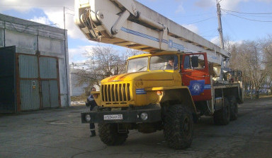 Объявление от Сергей: «Услуги автовышки» 1 фото