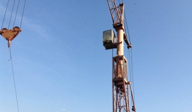 Объявление от Компания: «Кран башенный КБ-160 в аренду» 1 фото