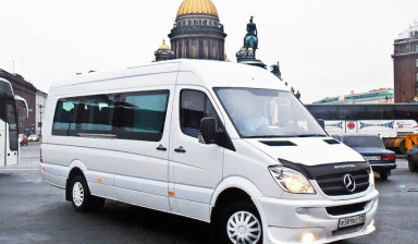 Объявление от Ирина: «Аренда микроавтобуса Мерседес Спринтер VIP с водит» 1 фото