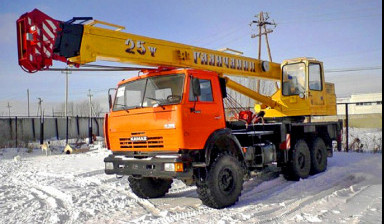 Объявление от Андрей: «Атокран 25 тонн. Услуги автокрана.» 1 фото
