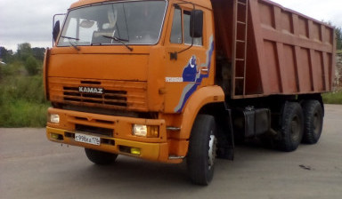 Объявление от Feodor: «Доставка сыпучих грузов по Выборгскому району БЕЗ  kamaz» 1 фото