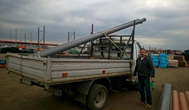 Перевозки грузов до 6 метров на открытой газели