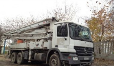 Объявление от Аренда: «Аренда автобетононасоса MERCEDES ACTROS» 1 фото