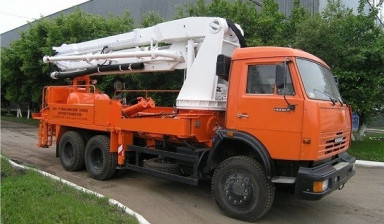 Объявление от ТехОмск: «Арендовать бетононасос 18-62 м» 1 фото