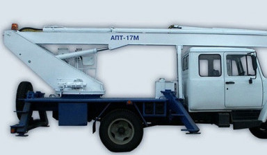 Объявление от Ruskran62: «Аренда автовышки 17 метров ГАЗ АПТ-17М» 1 фото
