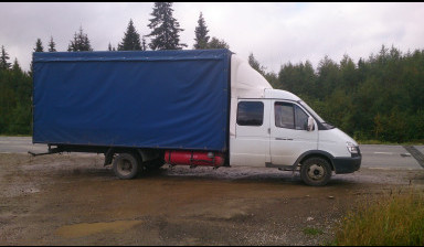 Объявление от Андрей: «Перевозка грузов на Газели 5 метров (22 куб.м.)» 1 фото