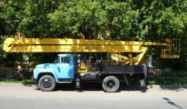 Объявление от Никита: «Услуги автовышки 22 метра на базе ЗИЛ 130» 1 фото