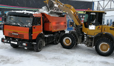 Уборка, чистка, вывоз снега в Новосибирске