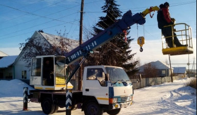 Объявление от Михаил: «Предлагаем услуги автовышки13 метров» 1 фото