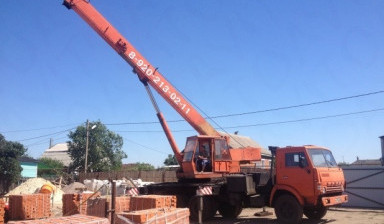 Объявление от Сергей: «Автокран 16 тонн 22 метра стрела» 1 фото