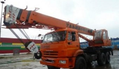 Объявление от Тса: «Аренда автокрана КАМАЗ «Ульяновец» 25 тонн» 1 фото