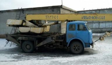 Кран, услуги автокрана "Ивановец" 14 тонн