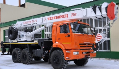 Объявление от Сергей: «Автокран камаз 25 тонн» 1 фото