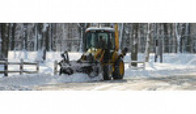 Объявление от Руслан: «Механизированная уборка снега JCB 3CX» 1 фото