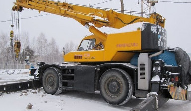Объявление от Александр: «Услуги автокрана 25 тонн в Хабаровске» 1 фото