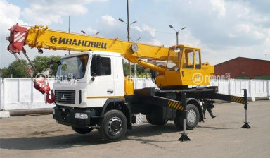 Объявление от Сергей: «Аренда услуг автокрана 22 метра 16 тонн.» 1 фото