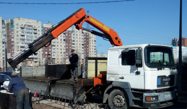 Объявление от Дмитрий: «Грузовик с манипулятором в аренду manipulyatory-3-tonn» 1 фото