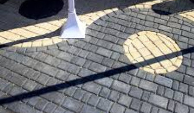Укладка тротуарной плитки в Кунье