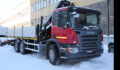 Объявление от Агасий Александрович: «Сдам в аренду Манипулятор Scania P400 6X4» 1 фото