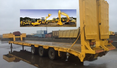 Объявление от Самосвал Строй: «Аренда/ услуги трала 38 тонны грузоперевозки» 1 фото