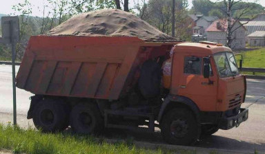 Объявление от Андрей: «Доставка сыпучих строительных грузов.» 1 фото