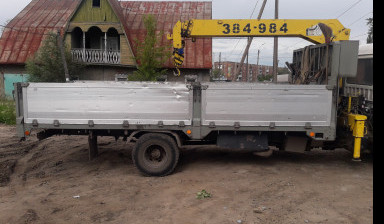 Объявление от Сергей: «Перевозка грузов(варовайка) заказ манипулятора» 1 фото