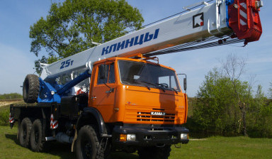 Объявление от Роман: «Автокран 25 тонн kamaz» 1 фото