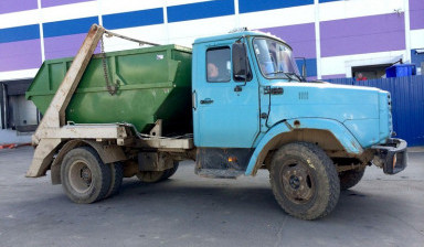 Вывоз мусора контейнером 8 м3 в Подольске