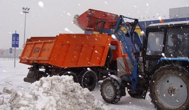 Объявление от САТУРН: «Уборка и вывоз снега самосвалами услуги» 1 фото