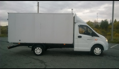 Объявление от Дмитрий: «Грузоперевозки Газель NEXT, фургон- 4 метра» 1 фото