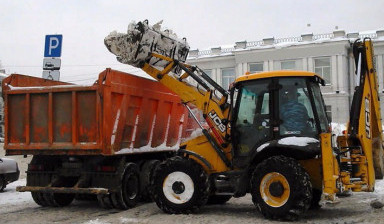 Уборка и вывоз снега услуги спецтехники в Газопроводе