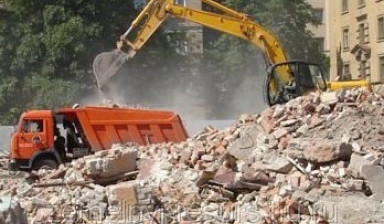 Демонтажные работы, снос домов в Яшалте