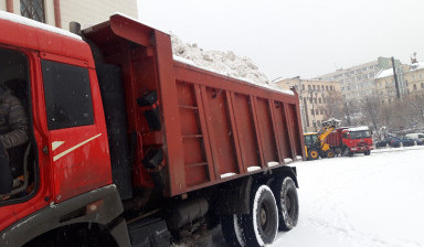 Объявление от Сергей: «Вывоз снега и утилизация  в Москве  samosval-20-kubov» 1 фото