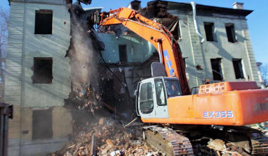 Демонтаж сооружение снос домов