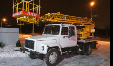 Объявление от Николай: «Аренда автовышки 18 метров услуги Тверь agp» 1 фото