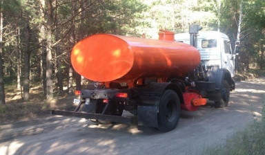 Объявление от ИП Хаджиев А.А.: «Перевозка нефти Услуги бензовоза 5 м3» 1 фото