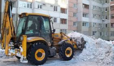 Объявление от Артем: «Уборка  снега тракторами и вручную» 1 фото