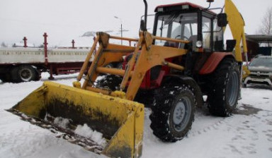 Услуги снега трактором