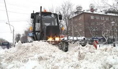 Объявление от Сергей: «Уборка снега трактором» 1 фото