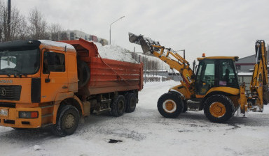 Уборка и вывоз снега услуги спецтехники в Лесном