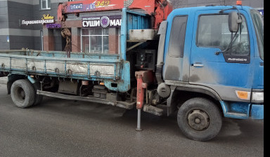Услуги грузовика с КМУ в Пушкине