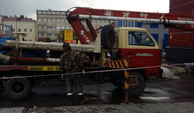 Объявление от Олег: «Швинг 18м бетононасос аренда, бетон доставка.» 2 фото