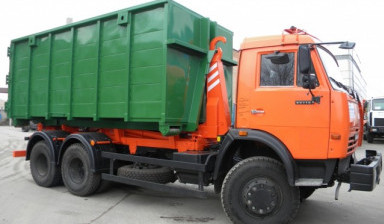 Вывоз строительного мусора контейнером ПУХТО 27 м3